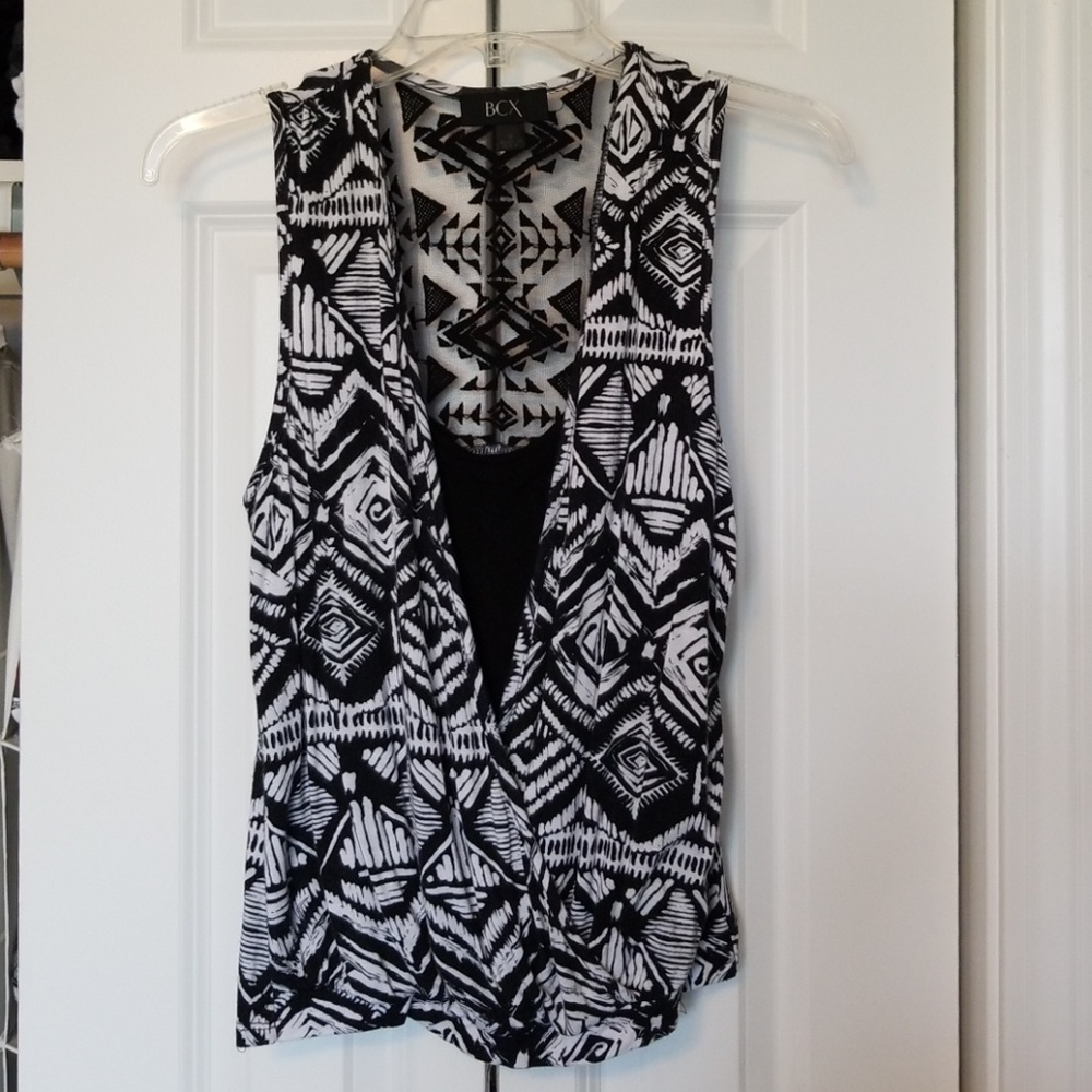 Black & white BCX shirt size S